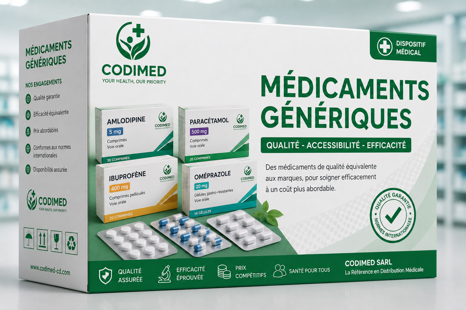 Médicaments génériques -  CODIMED